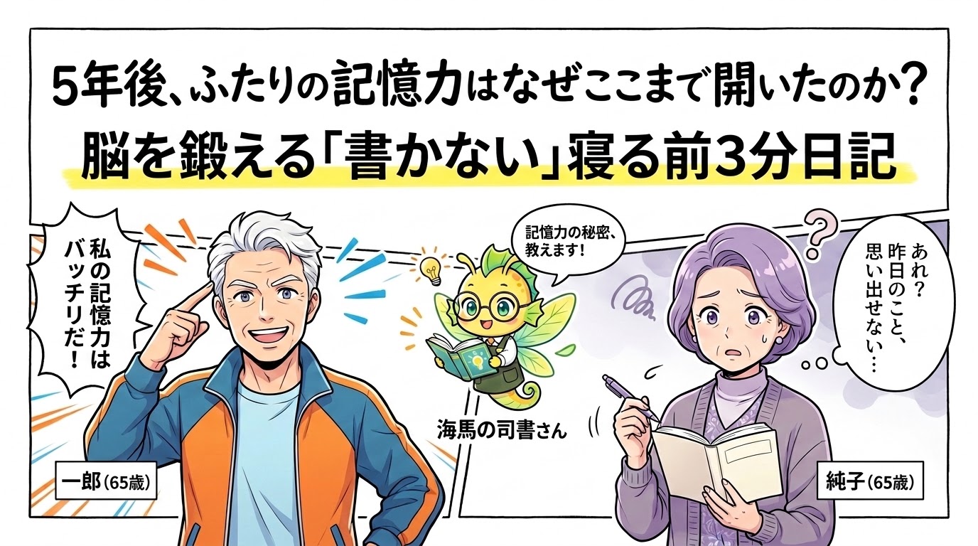 3分の書かない日記でボケ知らず